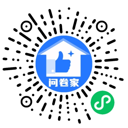 简约蓝二维码