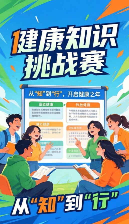 “从‘知’到‘行’，开启健康之年”健康知识挑战赛